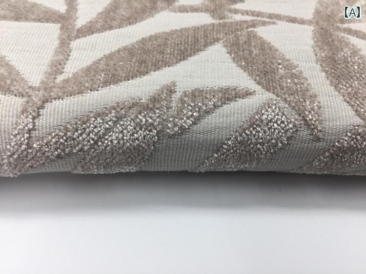 シェニール 生地 シェニール ソファー カバー ジャカード 装飾 背景 布 クッション マルチクロス シンプル ナチュラル リーフ ハンドメイド おしゃれ