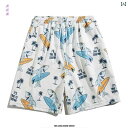 ショートパンツ メンズ 大きいサイズ ゆったり 夏 薄手 速乾 ウエストゴム ドロスト ひんやり 涼しい 五分丈 ボトムス 半ズボン 短パン おしゃれ カジュアル レジャー ビーチ アウトドア スポーツ ランニング サメ ボタニカル 花 白 黒 青(4)