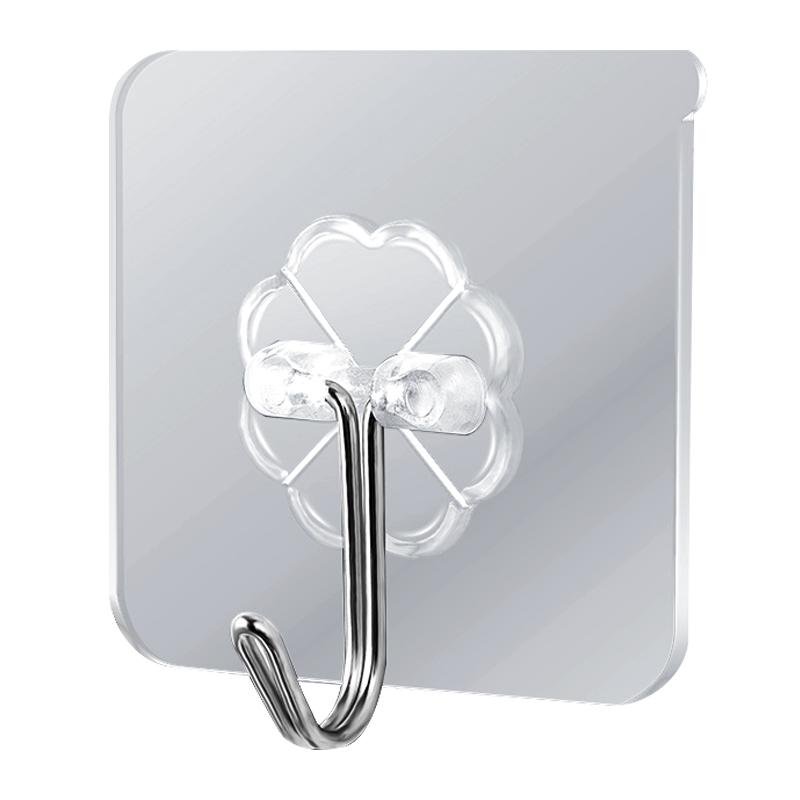 フック 壁 穴あけ不要 粘着 バスルーム キッチン ドア インテリア 壁面 装飾 雑貨 鍵 バッグ ツール 小..