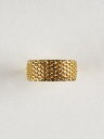 ネクタイピン おしゃれ メンズ D字型 リング クリップ アクセサリー レトロ ゴールドメッキ 編み込みチェーン 立体模様 上品 ビジネス フォーマル