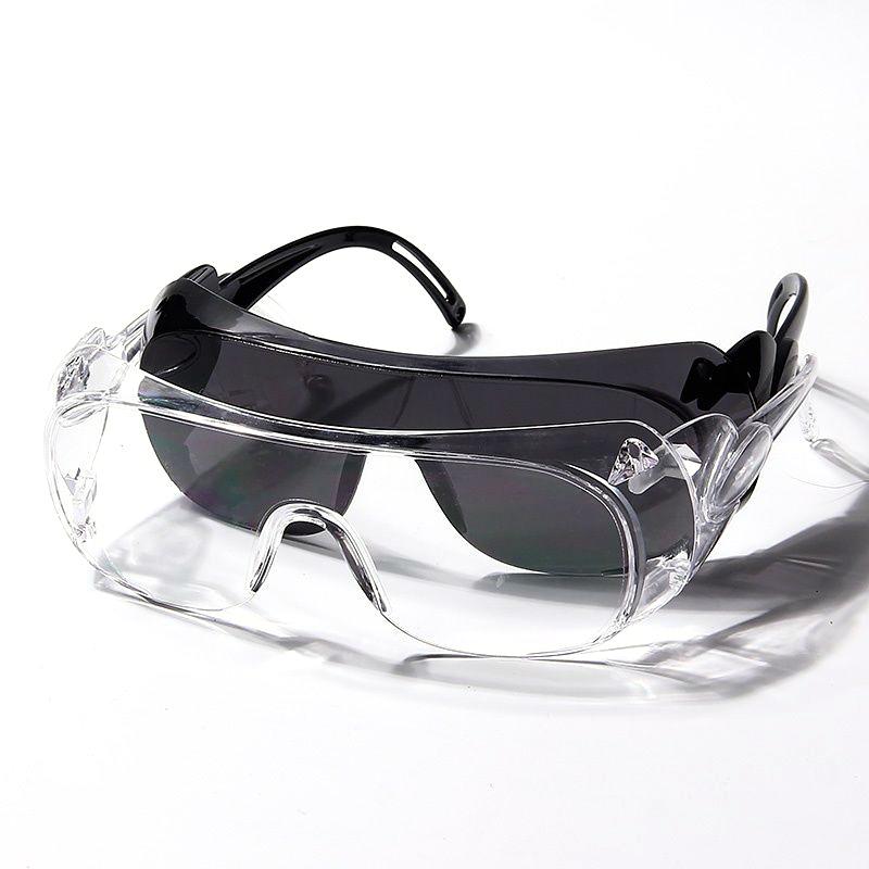 保護メガネ オーバーグラス 現場 傷つきにくい スポーツ 防塵 クリア 防風 ゴーグル 男女兼用 乗馬 耐..
