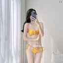 カバーアップ ビーチ 水着 レディース ビキニ 花 セット 立体 ロング ワンピース セクシー リゾート スリム おしゃれ 長袖 黄色 緑 青