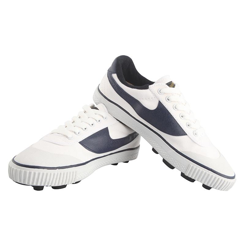サッカースパイク 大人 ジュニア キャンバス ゴムスタッド 防滑 通気性 耐摩耗 シューズ 人工芝 フットボール トレーニング スポーツ シンプル かっこいい 白 赤 黒 英字 漢字