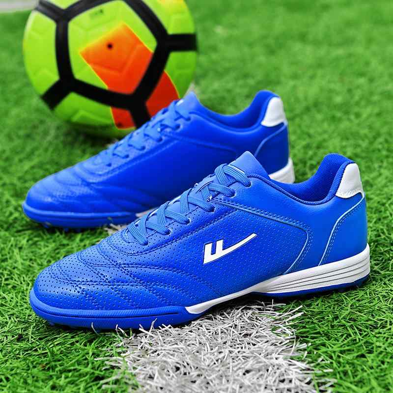サッカースパイク ジュニア 大人 スポーツ シューズ 爪 折れ 防止 トレーニング 男女兼用 滑り止め 耐衝撃 軽量 紐 面ファスナー 白 ゴールド ピンク