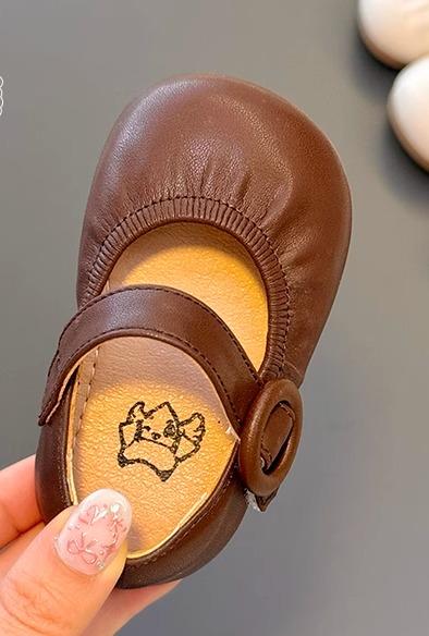 ベビーシューズ 幼児 春秋 女の子 ソフトソール 防滑 ストラップ 面ファスナー 柔らかい 歩行練習 出産..