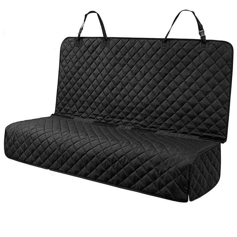 犬 カーシート ペット マット 車 後部座席 猫 汚れ防止 噛みつき クッション カバー シンプル 黒 防水 ..