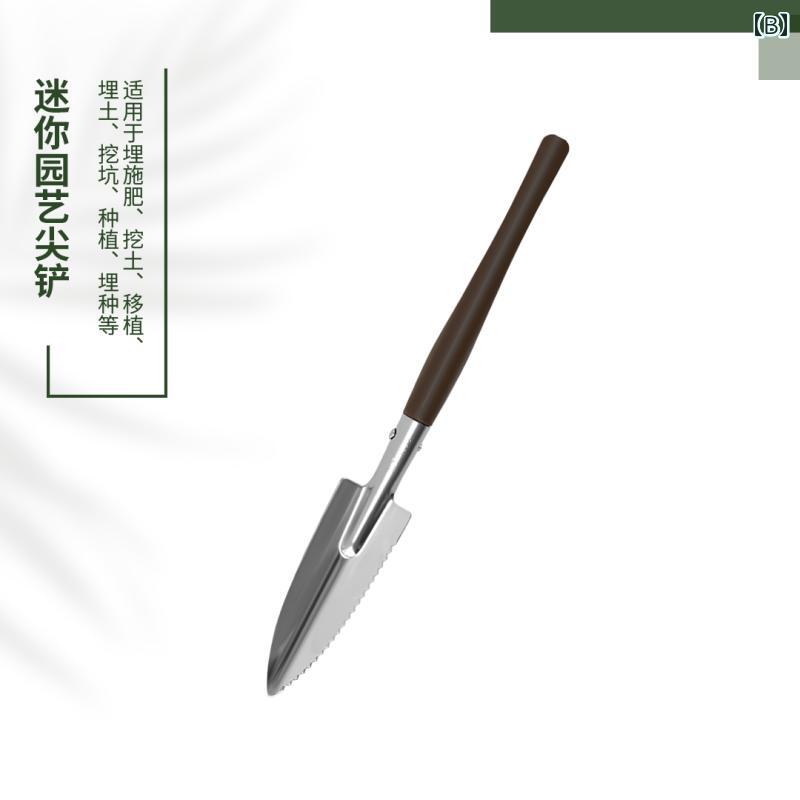 フロントップ楽天市場店の園芸 道具 セット ガーデニング 家庭菜園 用品 工具 ツール シャベル スコップ レーキ 熊手 鍬 ステンレス PVC ミニ 小型 花 野菜 苗木 草刈り 土起こし 畑 花壇 庭づくり 庭園 プランター 鉢植え 耕作 栽培 雑草 除去 手入れ グッズ｜アングル3