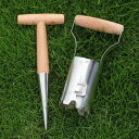 園芸 道具 ガーデニング セット 家庭菜園 用品 工具 ツール 穴掘り あけ機 バルブプランター 木 プラスチック ハンドル 花 野菜 苗木 球根 種まき 移植 畑 花壇 庭づくり 庭園 鉢植え 耕作 栽培 手入れ 便利 グッズ