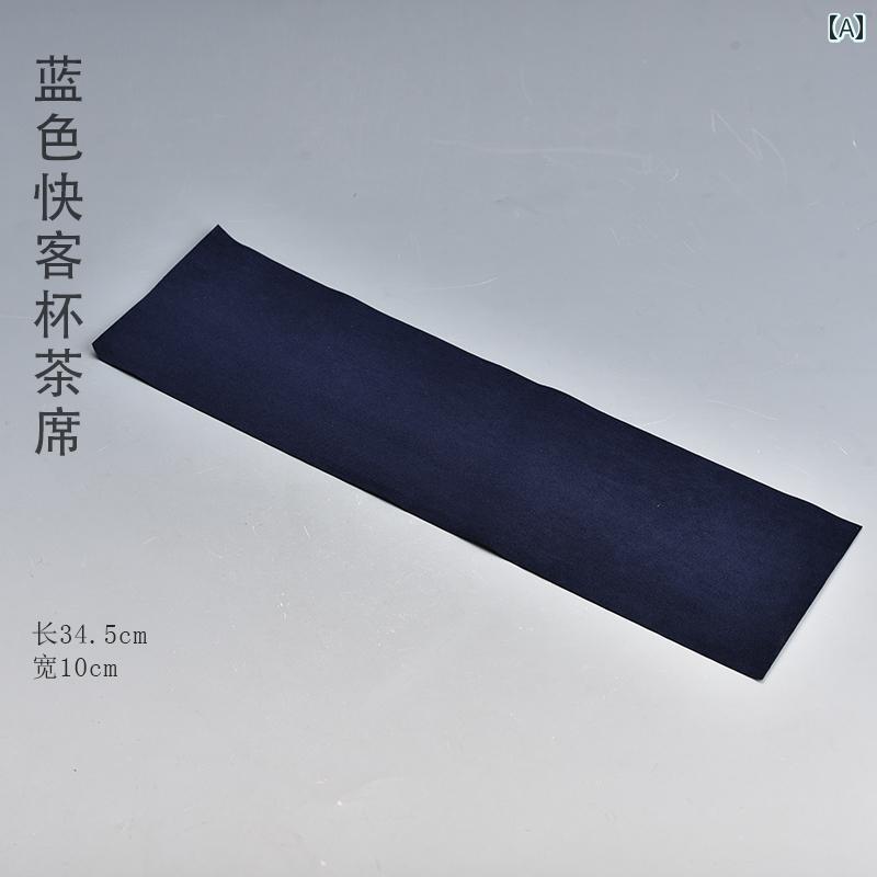 ティーマット 厚手 吸水性 断熱 柔らかい スエード タオル チャイナ風 レトロ 家庭用 ダイニング 大きめ 花柄 絵画 竹 無地 赤 青 おしゃれ