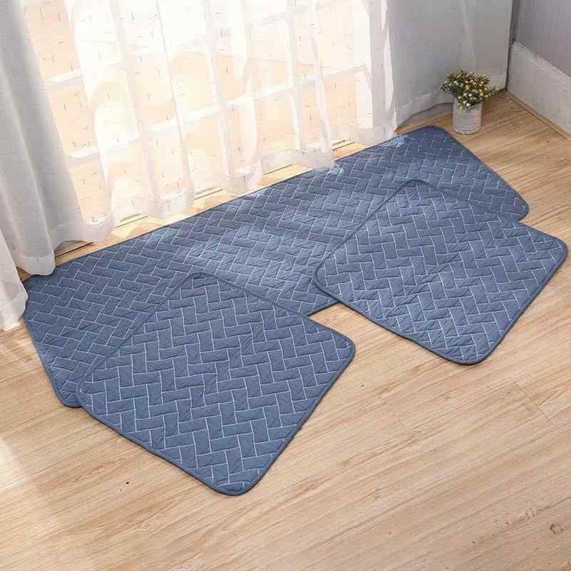マット 室内 家庭 玄関 寝室 バスルーム 車内 シートカバー 韓国 綿 キルティング 吸水 滑り止め 洗濯..