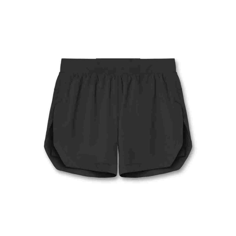 Other - ショートパンツ メンズ インナー 二重構造 速乾 ランニング バスケットボール トレーニング ジム スポーツ マッチョ 三分丈