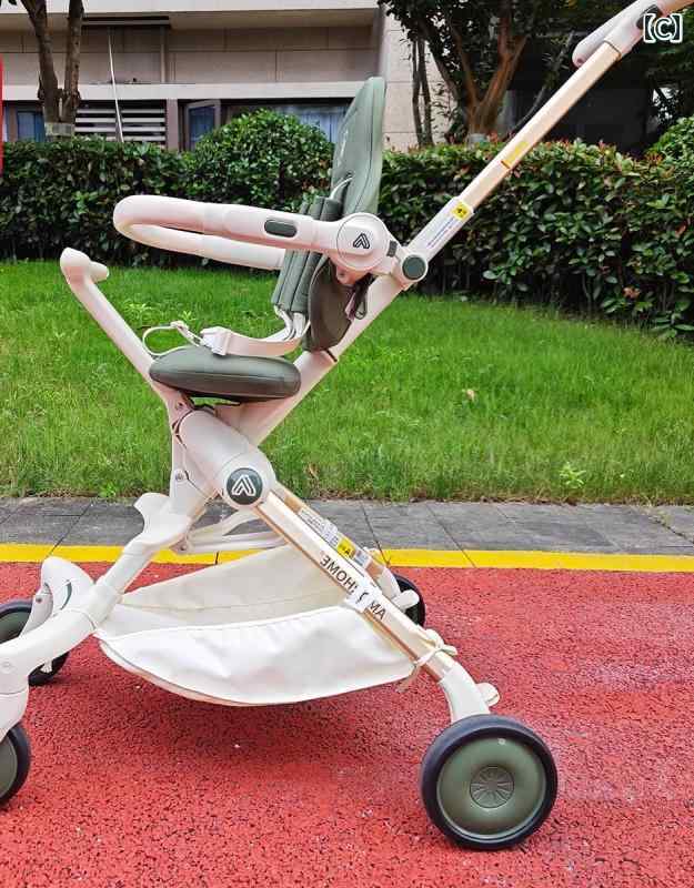 ベビーカー用 収納 バスケット ハンギング バッグ ポーチ おむつ 衣類 傘 大容量 便利 アイテム ショッピング 旅行 散歩 シンプル 黒 アイボリー
