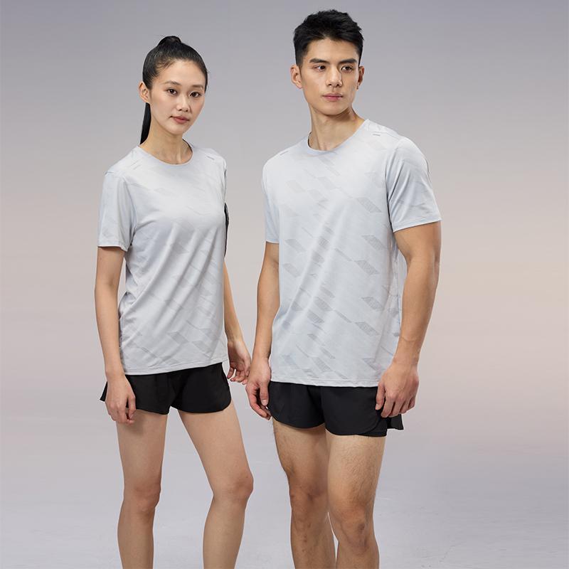 Rakuten - スポーツ Tシャツ メンズ レディース オレンジ 半袖 速乾 マラソン ランニング フィットネス トレーニング 団体 イベント ユニフォーム