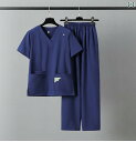 歯科 ユニフォーム 伸縮性 速乾 長袖 半袖 病院 作業服 メンズ レディース コスプレ ポリエステル 大きいサイズ 緑 グレー 青 シンプル 通気性 快適 Vネック ポケット