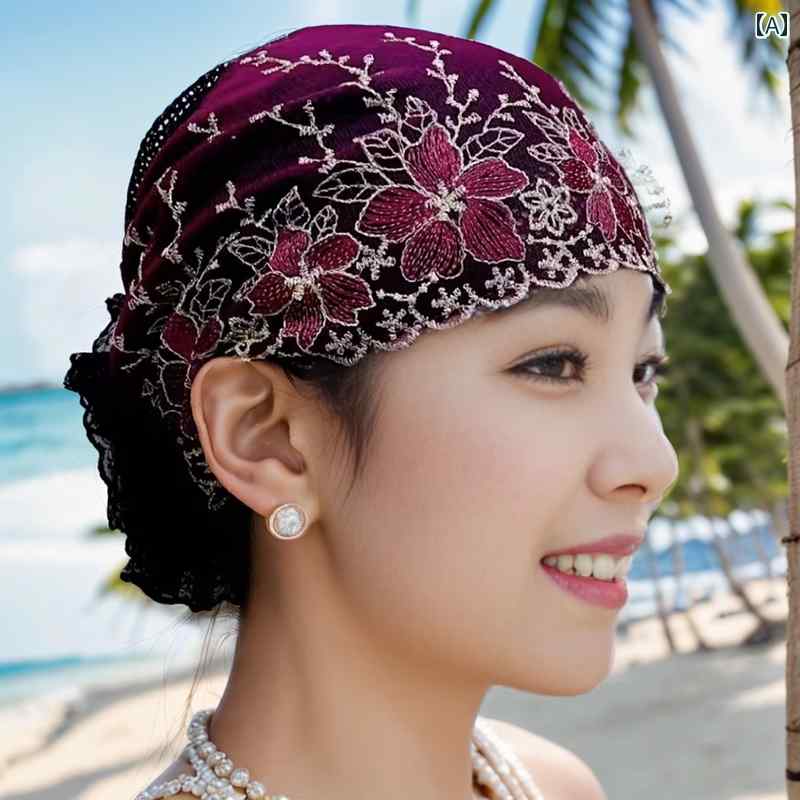 ターバン帽子 大人 レディース シニア 上品 エレガント 通気性 夏 白髪カバー 普段使い お出かけ 旅行 ..