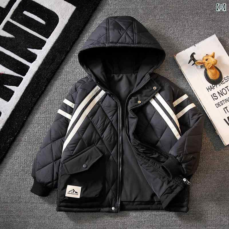 アウター 男の子 キッズ おしゃれ 秋冬 厚手 キルティング 冬 ジャケット 子供服 防寒 カジュアル 通学