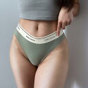 ショーツ レディース 下着 ランジェリー セクシー 涼しい 快適 夏 大きいサイズ 柔らかい 英字 ウエストゴム 火辣 ひんやり タンガ