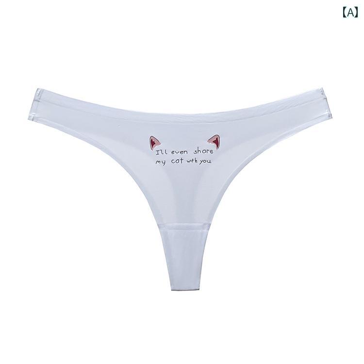 ショーツ レディース 下着 ランジェリー 涼しい 快適 シームレス 一体型 セクシー アニメ キャラクター 大きいサイズ フィットネス スポーツ ヨガ Tバック