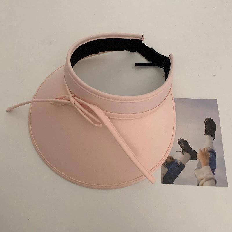 サンバイザー レディース おしゃれ 大きいつば リボン 日焼け防止 涼しい 快適 通気性 紫外線対策 夏 ..