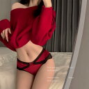 ショーツ レディース 下着 ランジェリー レッド セクシー レース 中ローライズ リボン プレゼント可 フェミニン シンプル