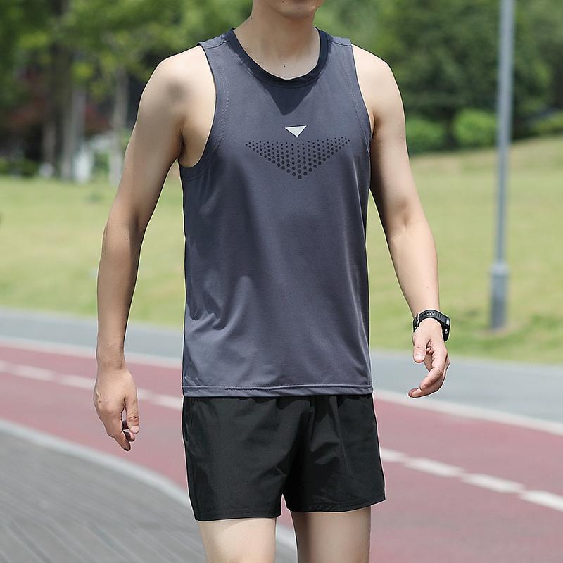 タンクトップ メンズ おしゃれ 夏 ランニング トレーニング 涼しい 快適 速乾 通気性 ノースリーブ バスケットボール