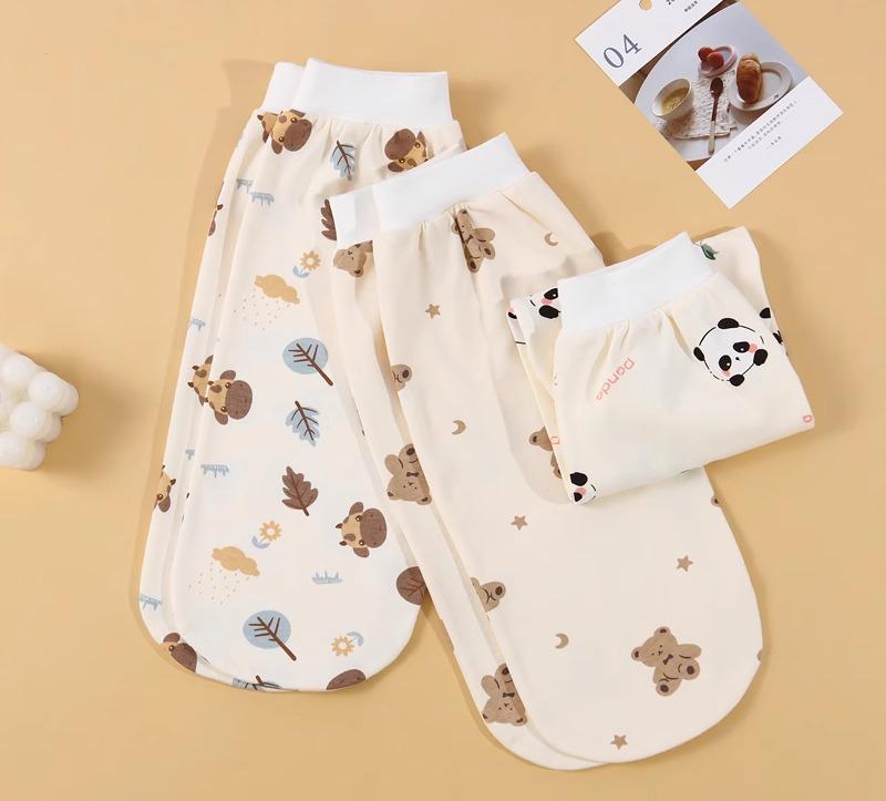 寝るとき 靴下 子供 ベビー 男の子 女の子 オールシーズン 綿 ソフト ゆったり 脱げにくい 通気 ルームソックス かわいい 牛 パンダ くま