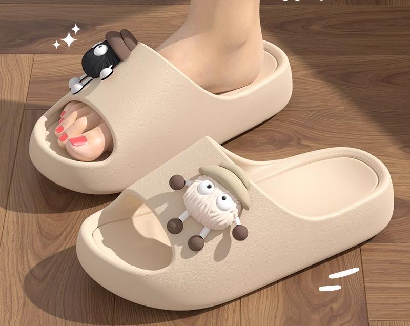 eva サンダル 厚底 レディース 室内 滑りにくい 軽い 柔らかい クッション 履きやすい リカバリー コン..