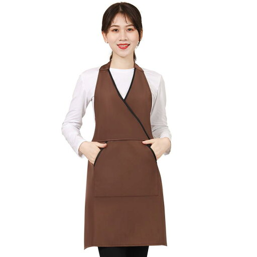 エプロン 韓国 エステ サロン ネイル 花屋 カフェ 作業用 ユニフォーム 汚れ防止 防水 通気性 Vネック ポケット シンプル おしゃれ 黒 赤 紫 エプロン 韓国 エステ サロン ネイル 花屋 カフェ 作業用 ユニフォーム 汚れ防止 防水 通気性 Vネック ポケット シンプル おしゃれ 黒 赤 紫
