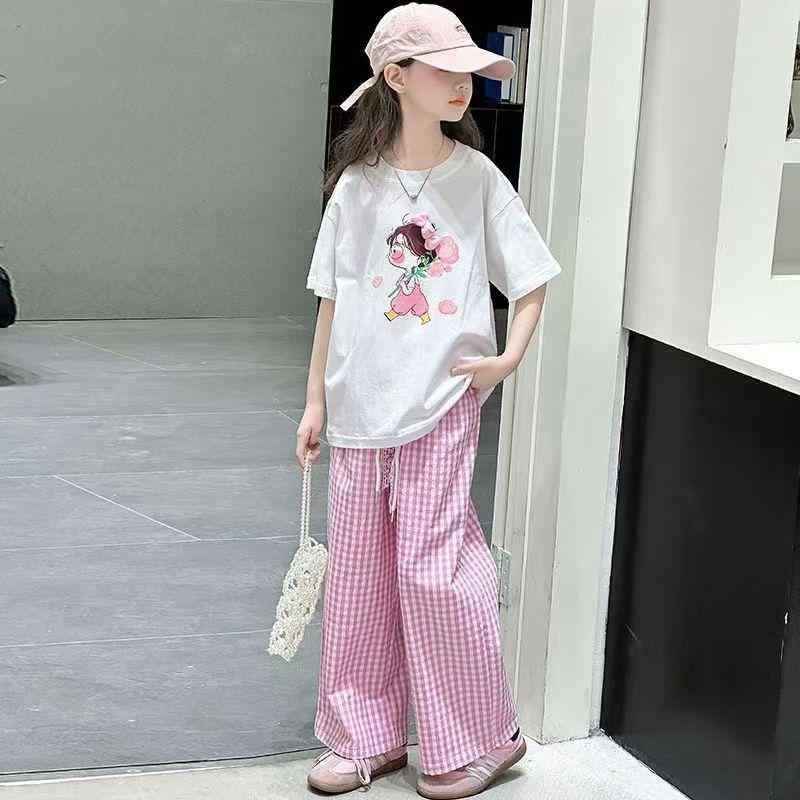 セット内容: 2点セット 素材: ポリエステル シルエット: 薄手 機能: 接触冷感 デザイン: Tシャツ＋パンツ 着脱方法: プルオーバー 性別: 女の子 カラー: ピンクセット.ブルーセット サイズ目安: 120cm.130cm.140cm.150cm.160cm.170cm