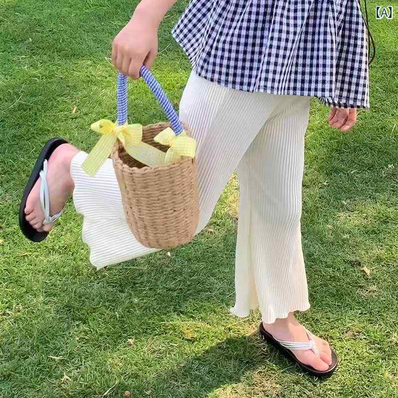 長ズボン キッズ おしゃれ ボトムス パンツ 女の子 夏 九分丈 ワイド ゆったり ラッパ シルエット 薄手 子供服 虫よけ 蚊よけ