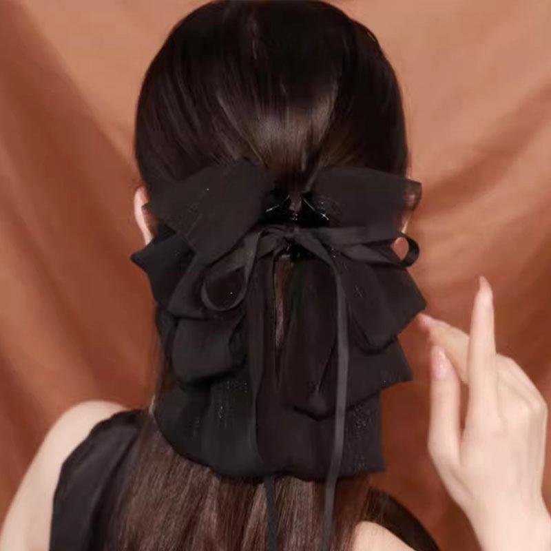 シルエット: 韓国 種類: ヘアクリップ デザイン: 花柄 カラー: ブラック.花柄