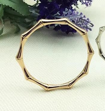 持ち手 竹モチーフ バンブー 金属 装飾 パーツ 取っ手 ハンドル ハンドメイド DIY 手芸 手作り 円形 シンプル おしゃれ ゴールド