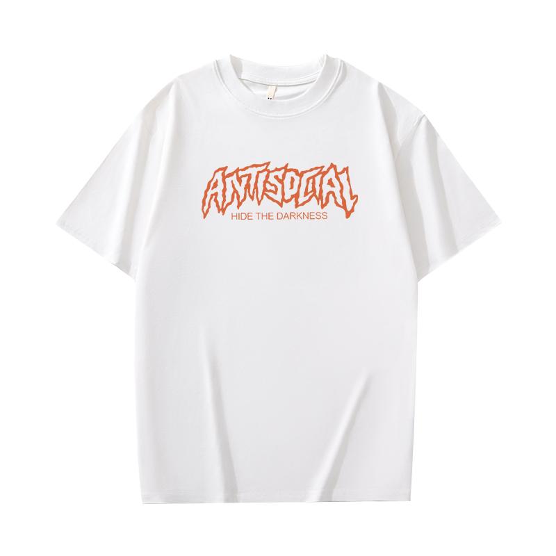 Shirts, T-Shirts - Tシャツ メンズ おしゃれ カジュアル 半袖 夏 綿 ゆったり シンプル ハイストリート ロゴプリント