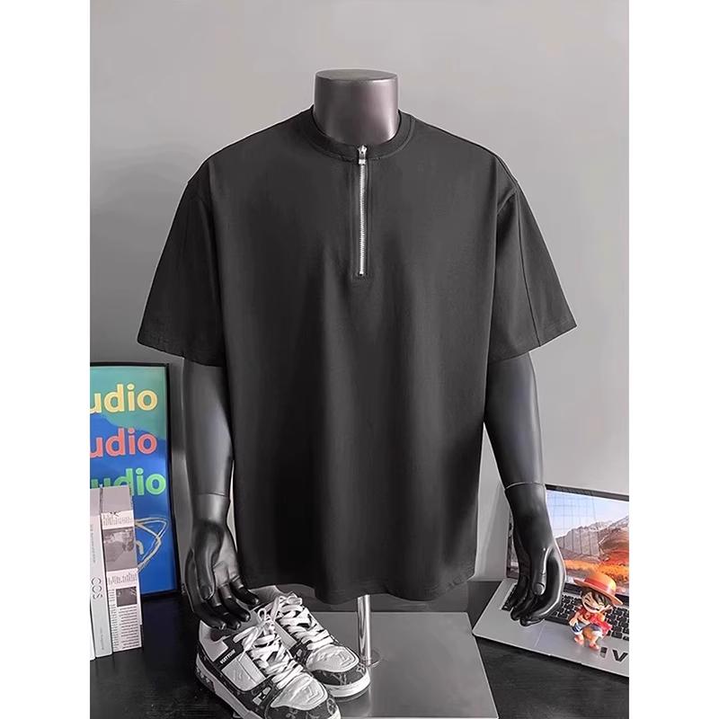 シルエット: ゆったり デザイン: エンボス加工 加工: ノーアイロン 素材: 綿 袖タイプ: レギュラー 柄: 無地 機能: 通気性が良い 袖丈: 半袖 襟型: クルーネック スタイル: カジュアル サイズ: M.L.XL.2XL.3XL...