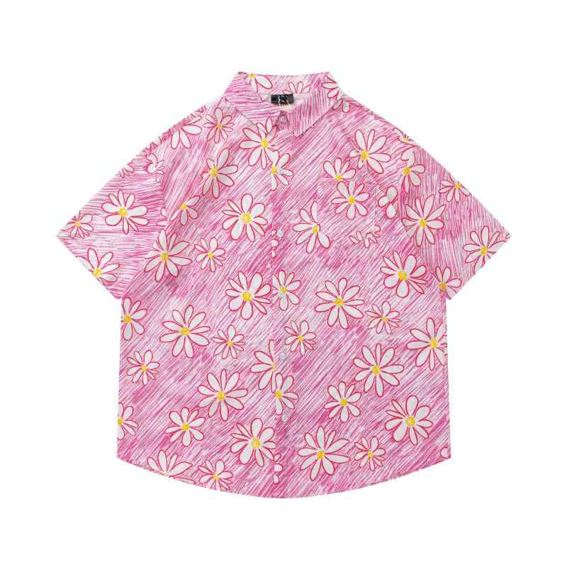 アロハシャツ メンズ おしゃれ 前開き 柄 レディース ヴィンテージ風 ハワイアン 花柄 半袖 ゆったり 夏 カジュアル