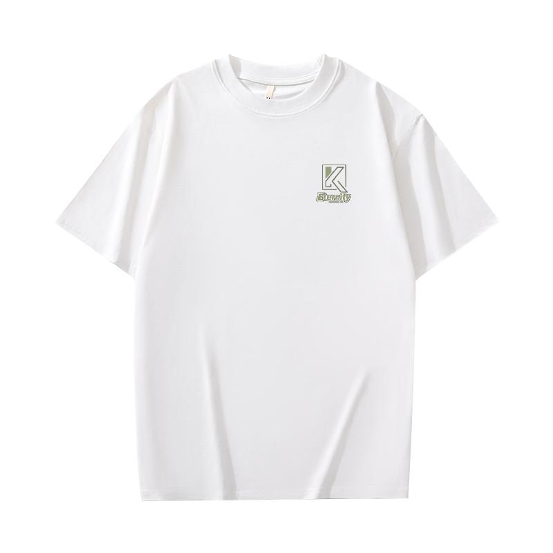 乐天商城 - Tシャツ メンズ おしゃれ カジュアル 半袖 重厚 アメリカン 夏 綿 シンプル 브랜드ロゴ