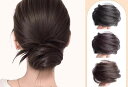 ウィッグ お団子 レディース おしゃれ ヘアアレンジ アクセサリー 夏 お祭り 浴衣 まとめ髪 ナチュラル 普段使い お出かけ レジャー 旅行 黒 茶色