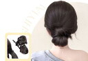 ウィッグ お団子 レディース おしゃれ ヘアアレンジ アクセサリー クリップ 簡単 夏 お祭り 浴衣 まとめ髪 普段使い お出かけ レジャー 旅行 レトロ ナチュラル 黒 茶色