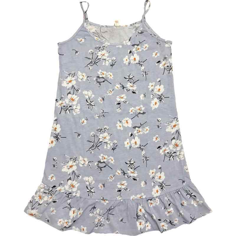 ワンピース レディース おしゃれ 夏 綿 ノースリーブ キャミソール かわいい 花柄 薄手 部屋着 パジャ..
