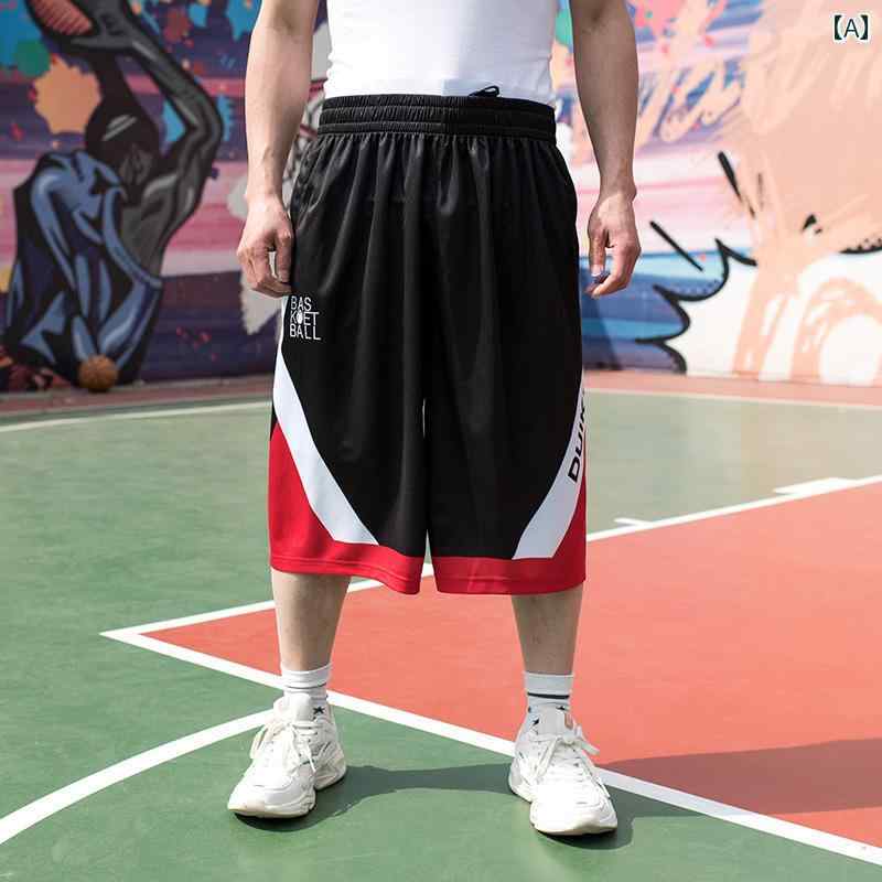 スポーツ ハーフパンツ おしゃれ 7分丈 メンズ 大きいサイズ ポリエステル 複合弾性 涼しい ストレート..