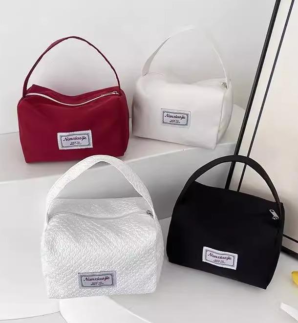 メイク道具 収納 ポーチ 洗面用具 サニタリー ハンドバッグ 大容量 整理整頓 ポータブル ファスナー 普..