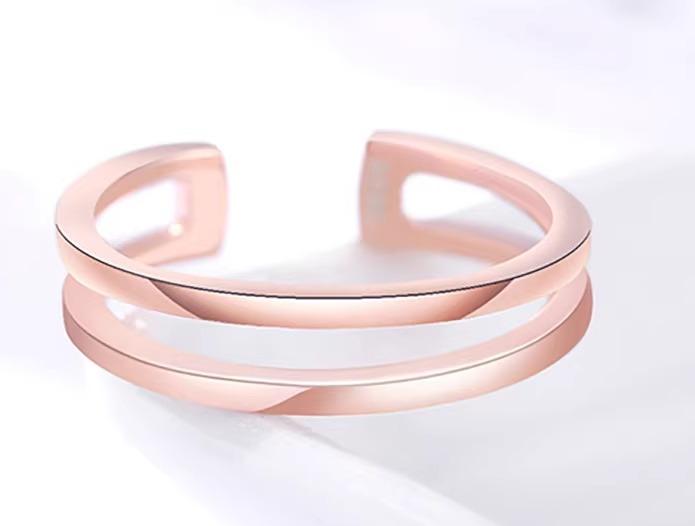 トゥリング シルバー レディース フット オープン 調節 ピンキー ギフト おしゃれ 普段使い デート アクセサリー ローズゴールド