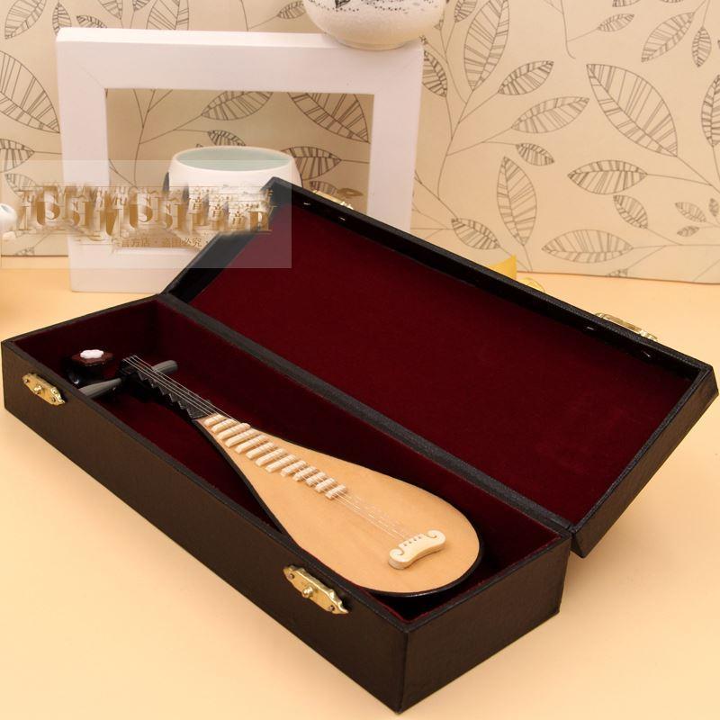 ミニチュア楽器 中国製　琵琶　飾り置物　オブジェ tb637395_0.jpg