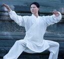 中国 衣装 道士服 レトロ 春夏 綿 麻 大人 レディース メンズ 大きいサイズ ゆったり トップス 斜め襟 長袖 シンプル 無地 ピンク 紺 赤