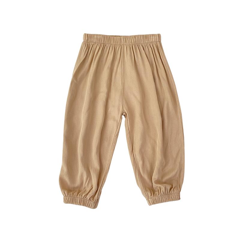 バルーンパンツ 女の子 キッズ おしゃれ 快適 長ズボン 子供 男の子 夏 薄手 涼しい 綿麻 綿 さらさら ..
