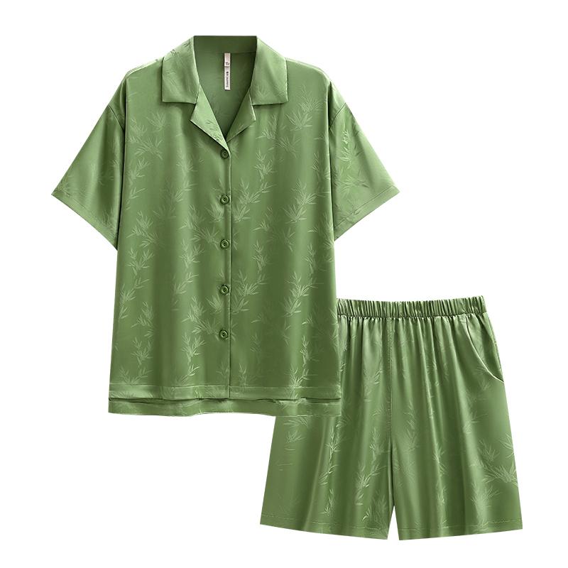 ルームウェア レディース セットアップ 大人 上下 おしゃれ 快適 パジャマ 半袖 ショートパンツ 短パン..