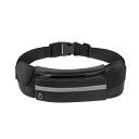 ランニングポーチ メンズ レディース ウエストバッグ ファニーパック 防水 携帯 水筒 小物 収納 ボトルホルダー 大容量 反射材 ウォーキング ジョギング サ...