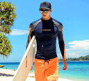 水着 メンズ 上下セット 長袖 春夏 ラッシュガード プルオーバー ラウンドネック サーフパンツ ロングスパッツ 速乾 通気 ストレッチ 日焼け防止 海水浴 サーフィン ラフティング ダイビング カジュアル おしゃれ 紺 緑 黒 大きいサイズ