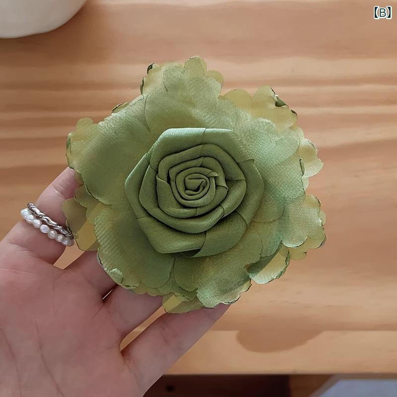 コサージュ 花 髪飾り ヘアアクセサリー ゴム 小物 装飾品 レディース 浴衣 夏祭り...