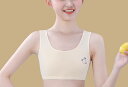 ブラジャー キッズ 下着 女の子 ジュニア 発育期 インナー タンクトップ ブラトップ スポーツブラ 揺れにくい シンプル 白 青 ピンク 猫 錨マーク